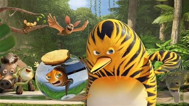 کارتون پنگوئن ببری - عکس برنامه موبایلی اندروید