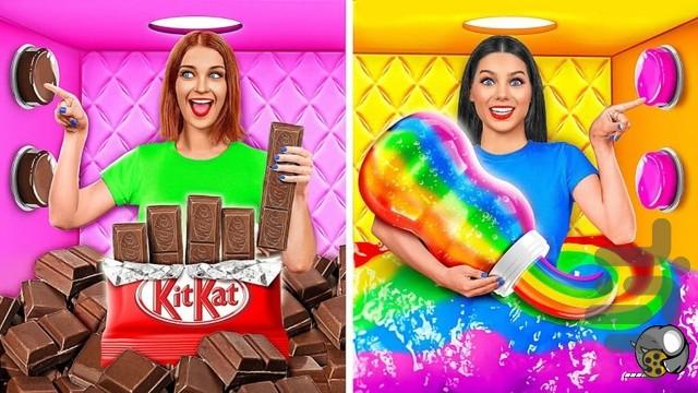 چالش سرگرمی دکمه - عکس برنامه موبایلی اندروید