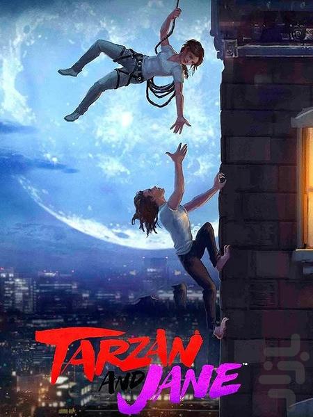 کارتون تارزان و جین - عکس برنامه موبایلی اندروید