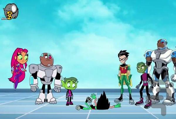 کارتون تایتان های نوجوان به پیش - Image screenshot of android app