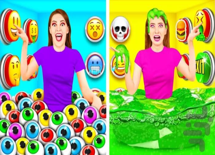 چالش غذایی هزار دکمه - Image screenshot of android app