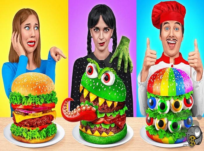 چالش غذایی خنده دار - عکس برنامه موبایلی اندروید