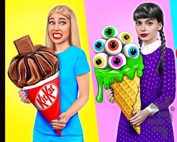 چالش باحال غذایی - عکس برنامه موبایلی اندروید