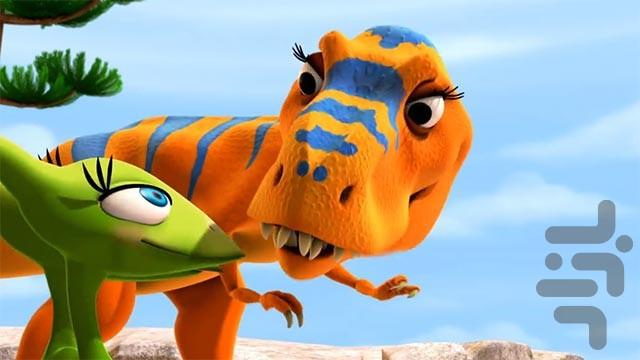 کارتون قطار دایناسورها - عکس برنامه موبایلی اندروید