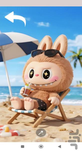 تصویر زمینه لبوبو - Image screenshot of android app