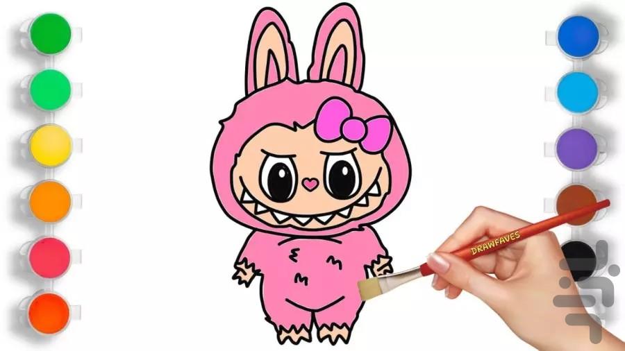 آموزش نقاشی لبوبو - عکس برنامه موبایلی اندروید