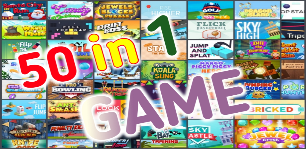 50 in 1 Game ( Casual games ) - Gameplay image of android game