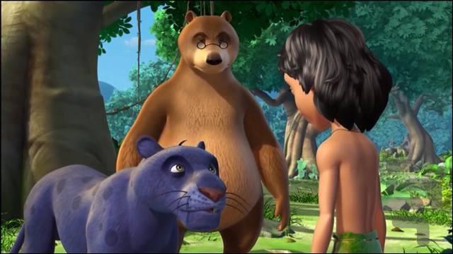 کارتون کتاب جنگل : گردش در طبیعت - Image screenshot of android app