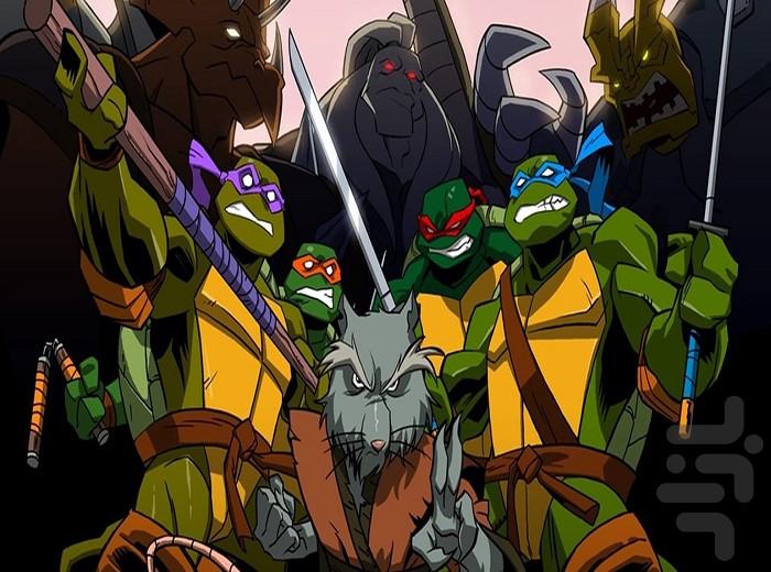 کارتون لاک پشت های نینجا - عکس برنامه موبایلی اندروید