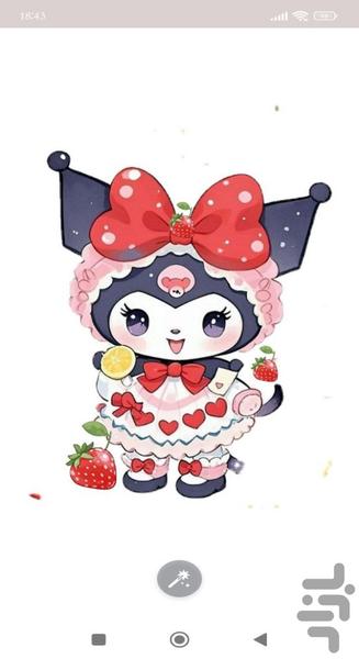 تصویر زمینه دخترانه کرومی - Image screenshot of android app