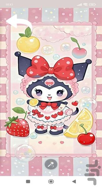 تصویر زمینه دخترانه کرومی - Image screenshot of android app