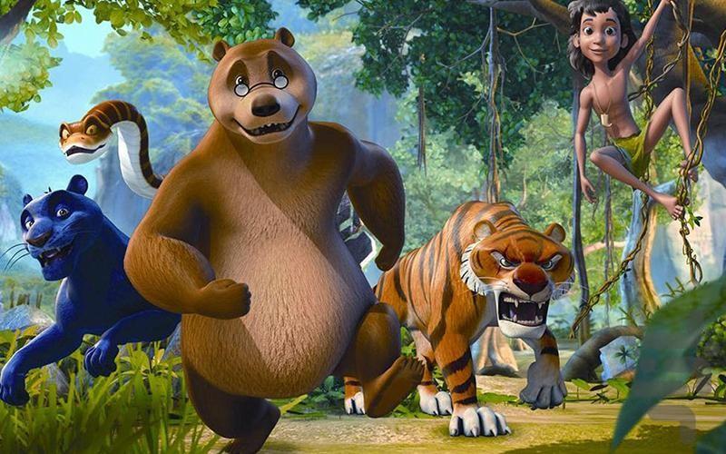 کارتون کتاب جنگل گردش در طبیعت - عکس برنامه موبایلی اندروید