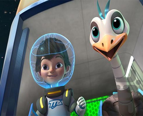 کارتون مایلز فضانورد - Image screenshot of android app