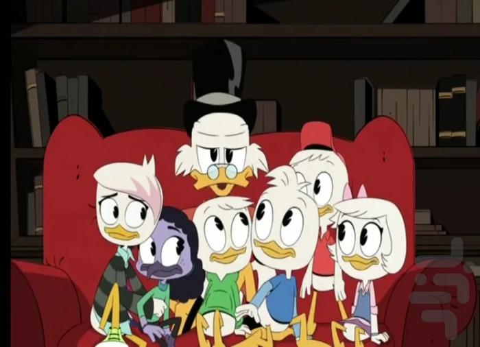 کارتون اسکروج و جوجه اردک ها - عکس برنامه موبایلی اندروید