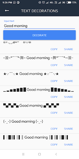Text Tools - Style & Decorate - عکس برنامه موبایلی اندروید