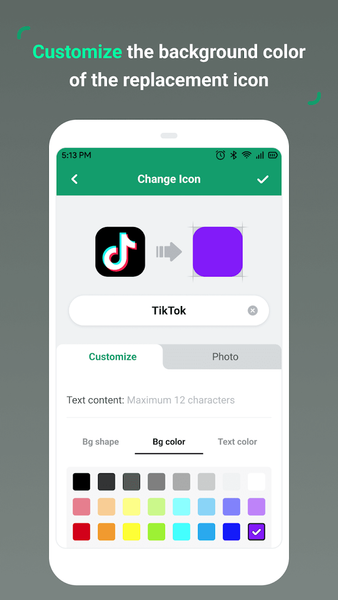 App Icon Editor - عکس برنامه موبایلی اندروید