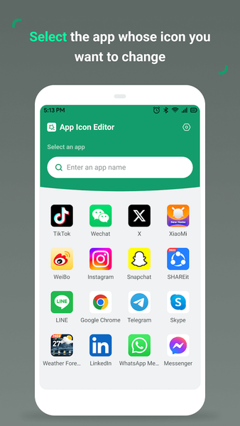 App Icon Editor - عکس برنامه موبایلی اندروید