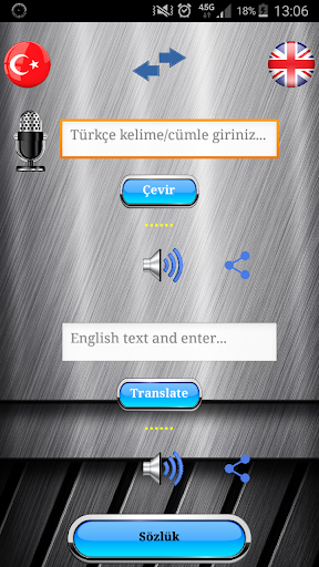 Turkish English Translation - Image screenshot of android app