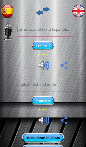 Spanish-English Translation - Image screenshot of android app