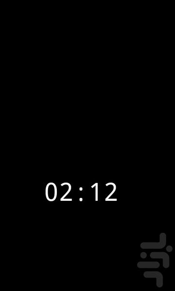 ساعت شبانه ی سامسونگ - Image screenshot of android app
