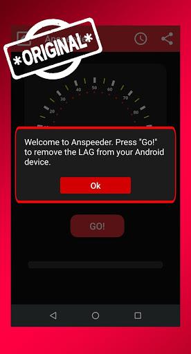 Anspeeder, lag remover - Image screenshot of android app