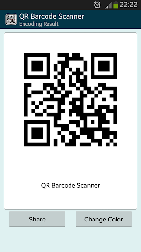 QR BARCODE SCANNER - Image screenshot of android app