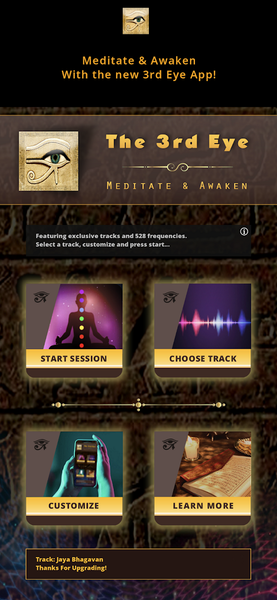 The 3rd Eye - Meditation Music - Image screenshot of android app