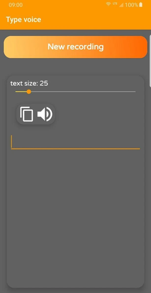 Voice typing- Speech to text - عکس برنامه موبایلی اندروید