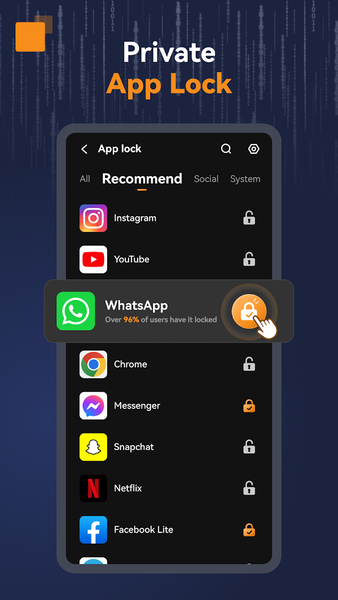 Hide Photos & Video, Lock App - عکس برنامه موبایلی اندروید