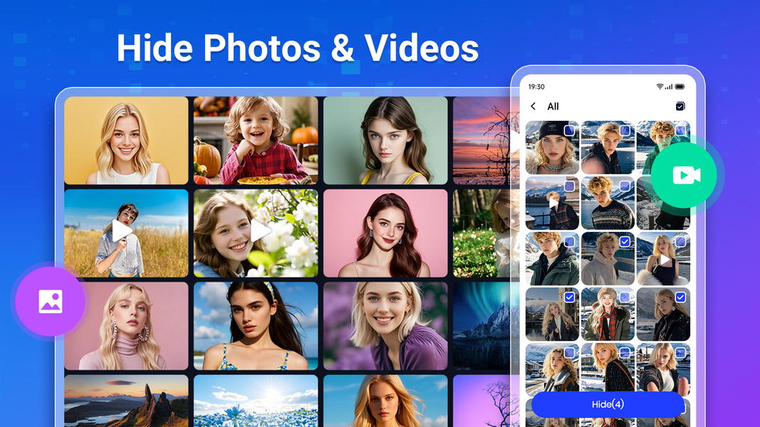 App Lock: Fingerprint,Password - عکس برنامه موبایلی اندروید