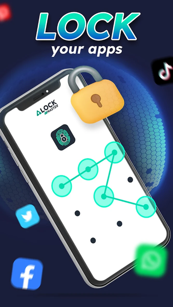 Applock Fingerprint & Password - عکس برنامه موبایلی اندروید