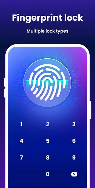 App Lock - Fingerprint Lock - عکس برنامه موبایلی اندروید