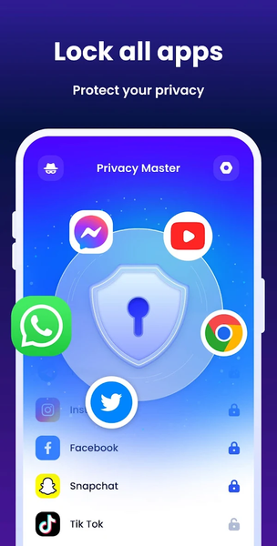App Lock - Fingerprint Lock - عکس برنامه موبایلی اندروید