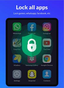 App Lock - قفل برنامه‌ها با اثر‌انگشت و رمز‌عبور - عکس برنامه موبایلی اندروید
