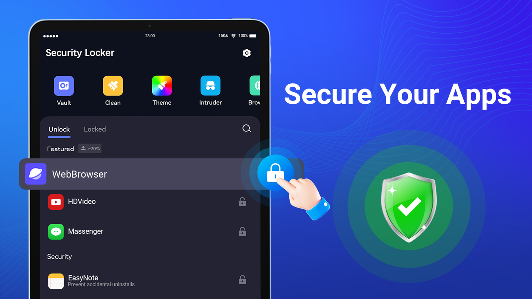 App Lock - Fingerprint Applock - Image screenshot of android app