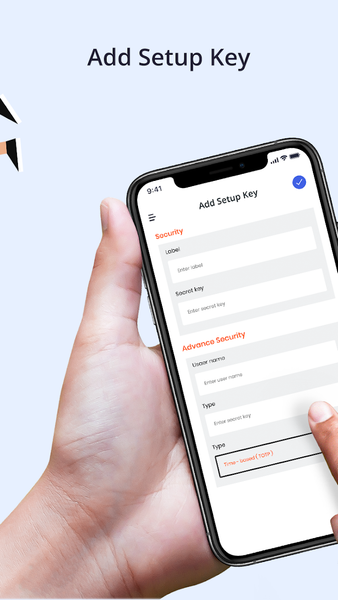 Authenticator App - عکس برنامه موبایلی اندروید