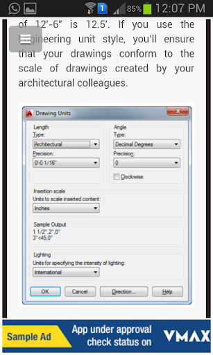 Learn AutoCAD Complete Tutor - عکس برنامه موبایلی اندروید