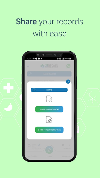 Driefcase ABHA, Health Records - عکس برنامه موبایلی اندروید