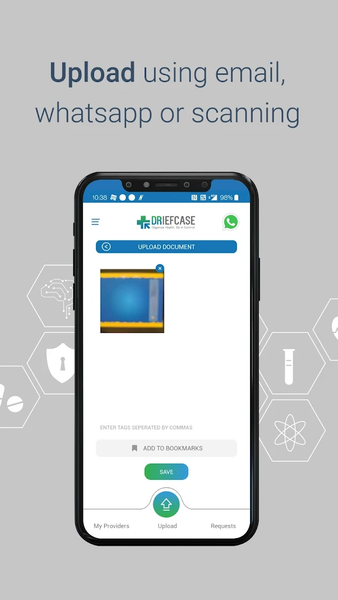 Driefcase ABHA, Health Records - عکس برنامه موبایلی اندروید