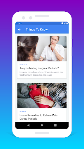 Period Tracker - عکس برنامه موبایلی اندروید