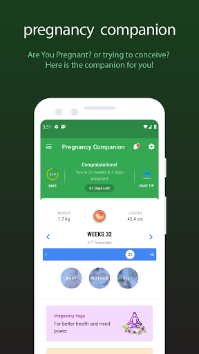 Pregnancy Companion - عکس برنامه موبایلی اندروید