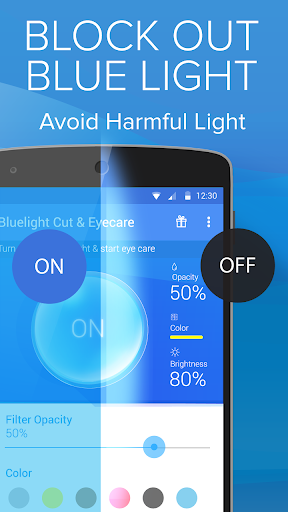 Blue Light Filter for Eye Care - Image screenshot of android app