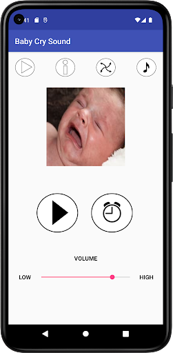 Baby Cry Sound - عکس برنامه موبایلی اندروید
