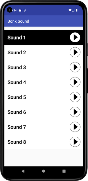 Bonk Sound - Image screenshot of android app