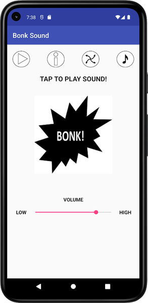 Bonk Sound - Image screenshot of android app