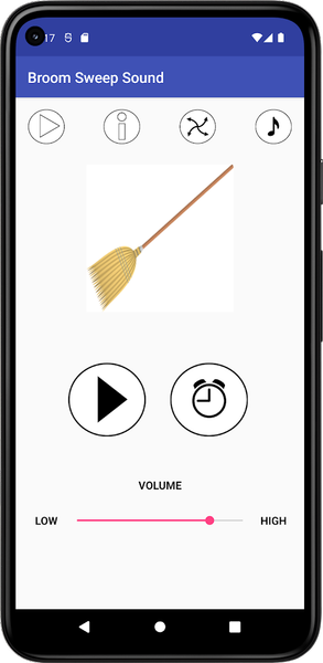 Broom Sweep Sound - عکس برنامه موبایلی اندروید