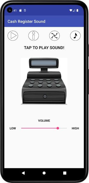 Cash Register Sound - Image screenshot of android app