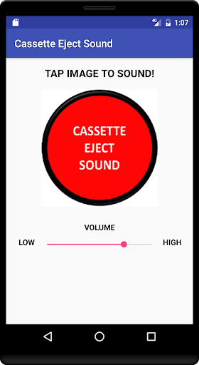 Cassette Eject Sound - Image screenshot of android app