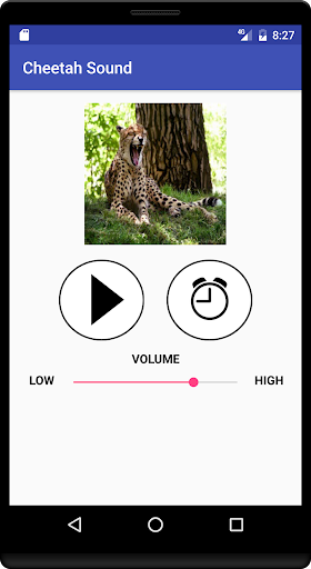 Cheetah Sound - Image screenshot of android app