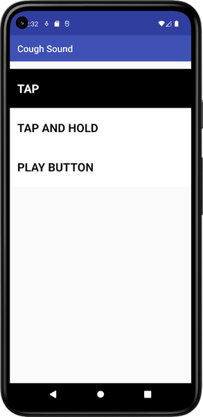 Cough Sounds - Image screenshot of android app